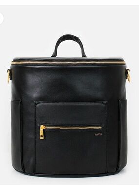 Fawn Faux Leather Diaper Bag
